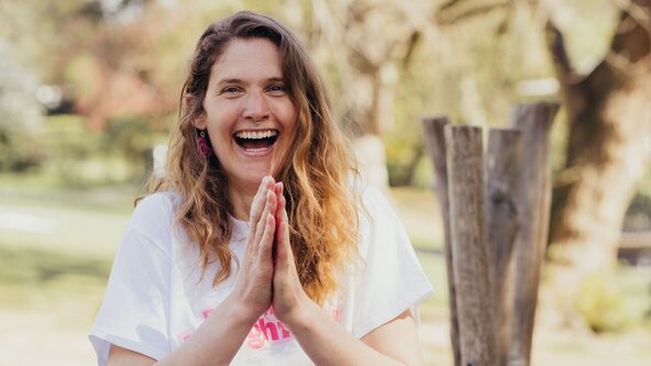 Get Your Giggle On Laughter Yoga Workshop 🎉