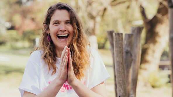 Get Your Giggle On Laughter Yoga Workshop 🎉