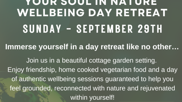 Your soul in nature well-being day retreat