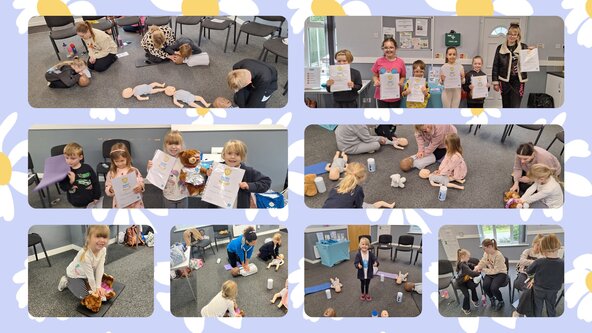 Children's first aid class 4-7 years old