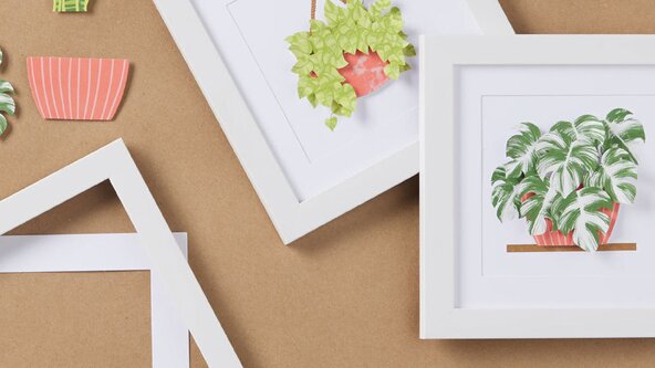 Plants and Flowers themed Craft Cream Tea