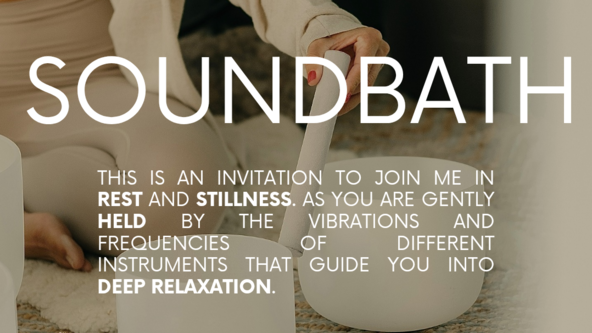 Monday soundbath Morfa Nefyn