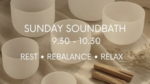 Sunday morning Soundbath Abersoch