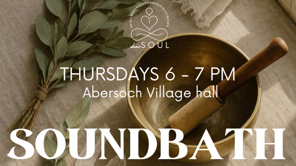 Thursday evening Soundbath Abersoch
