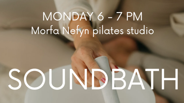 Monday soundbath Morfa Nefyn