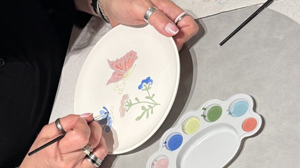 Workshop keramiek schilderen 🍸🎨 | Groote Wielen Leeuwarden 