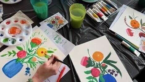 Ink workshop with Savanna Rawson