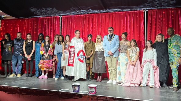 Return of Redhill’s Recycled Fashion Show (models)