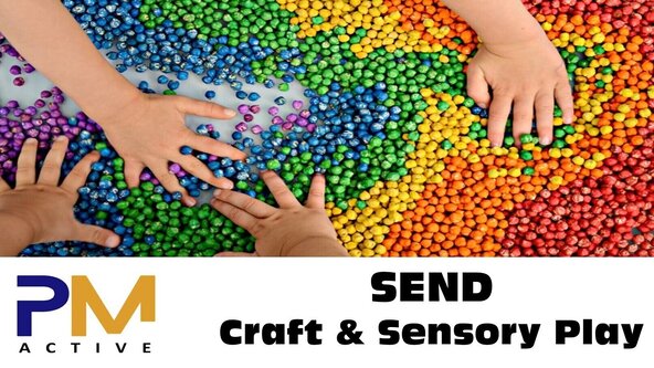 SEND Craft and Sensory Play, 4-12 year olds, Horley