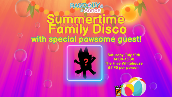 💙 Summer Disco with Pawsome Guest 💙 
