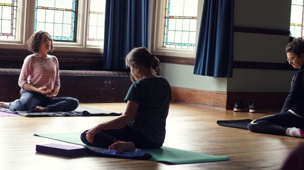 Tuesday Morning Yoga  11:00 AM (FULL) Summer Term 