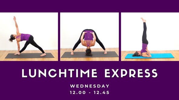  ⭐️  IN STUDIO -  Lunchtime Yoga (45mins)  - 12 Week Course - Autumn Term 