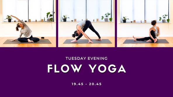  🟢 IN STUDIO -  Tuesday - Evening Flow Yoga - 13 Class Course - Summer Term