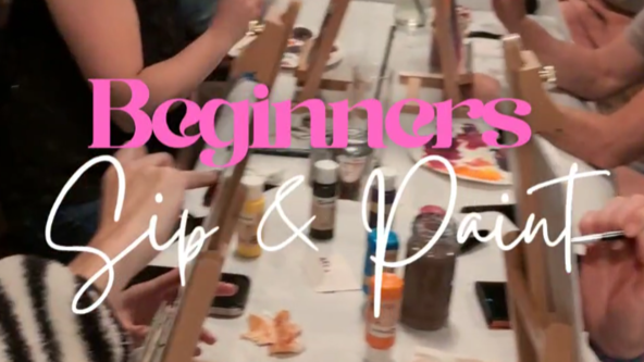 Beginners Sip & Paint