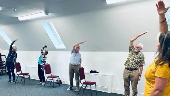 Chair Yoga Monday 11am  - Lisvane Old Sch 2026 Spring Term (3rd)