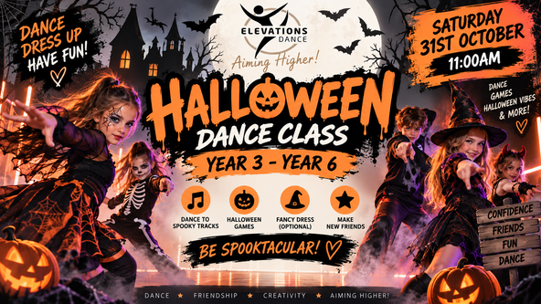 Halloween Dance Class Year 3- Year 6