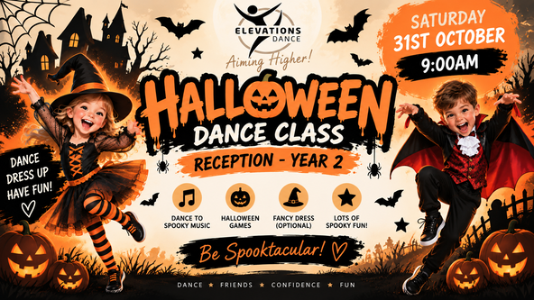 Halloween Dance Class Reception- Year 2
