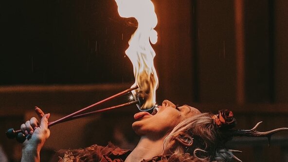 MANCHESTER Mixed ability fire eating/manipulation workshop 