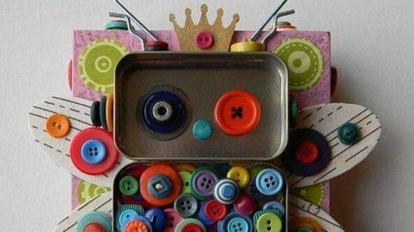 PK4, JOLLY JUNK ART, Mixed media   (6-14 yrs+) - Pukekohe
