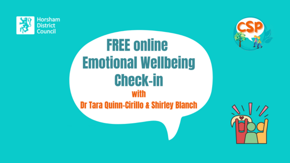 Emotional Wellbeing Check-in (Online) - Voluntary Sector Support 