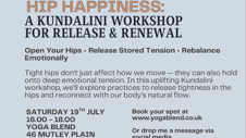 Hip Happiness: A Kundalini Workshop for Release & Renewal