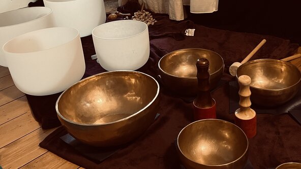 Soundbath at the Sea Studio