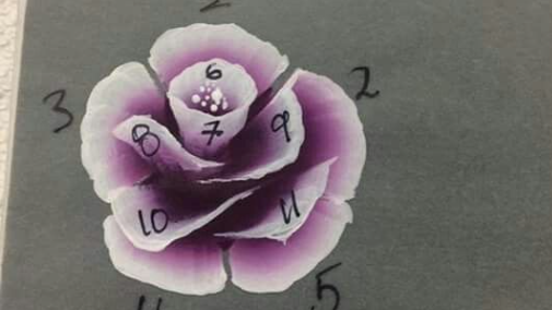 One Stroke Nail Art - Level 1