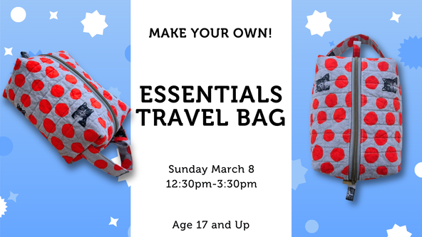 Essentials Travel Bag - Ages 17 and up - For Strong Beginners