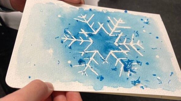 (D)eine kunterbunte Auszeit  Winterzauber & Weihnachtsaquarelle