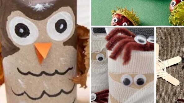 Herbst - und Halloween Basteln - mit Biggi
