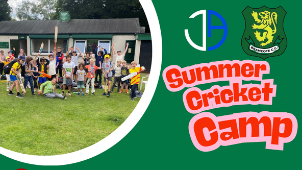 Summer Cricket Camp: Bramcote Cricket Club (The Ashes July 2026)