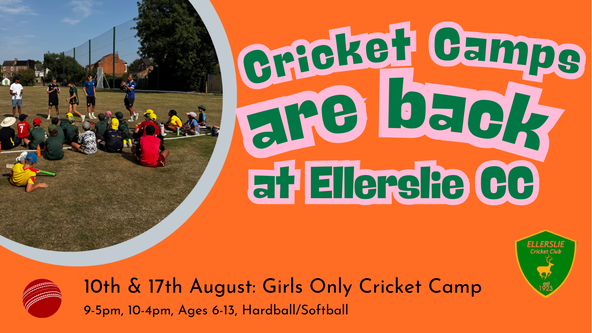 Ellerslie CC Summer Cricket Camp: GIRLS ONLY
