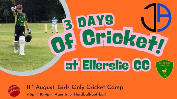 Ellerslie CC Summer Cricket Camp: GIRLS ONLY