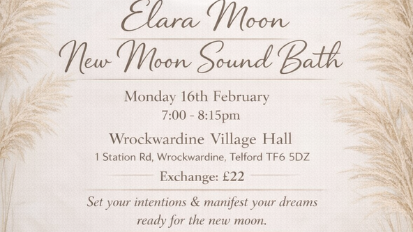 🌕✨️New Moon Sound Bath ✨️ 🌕 