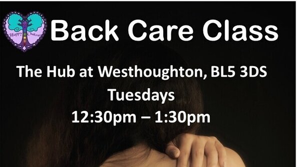 Dru Yoga Back Care Class SEPT/OCT 