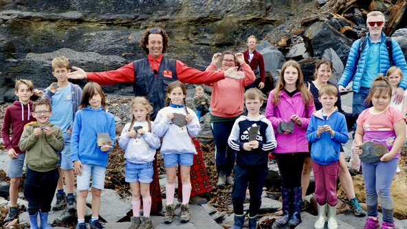 Saltwick Bay - In the Footprints of Dinosaurs with The Rock Showman