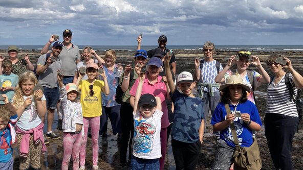 Runswick Bay - In Search of Sea Dragons with Byron