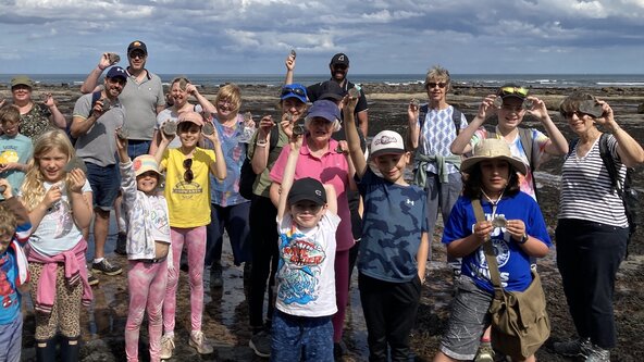 Runswick Bay - In Search of Sea Dragons with Byron