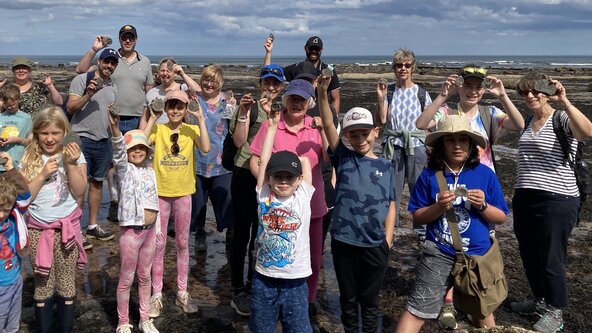 Runswick Bay - In Search of Sea Dragons with Byron