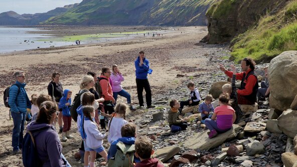 Runswick Bay - In Search of Sea Dragons with The Rock Showman