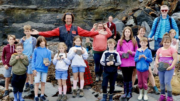Saltwick Bay - In the Footprints of Dinosaurs with The Rock Showman