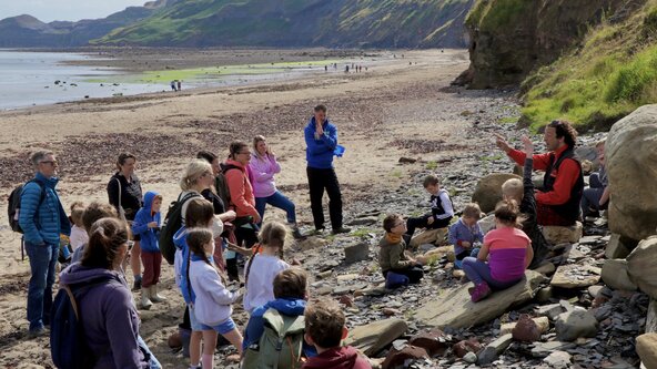 Runswick Bay - In Search of Sea Dragons with The Rock Showman