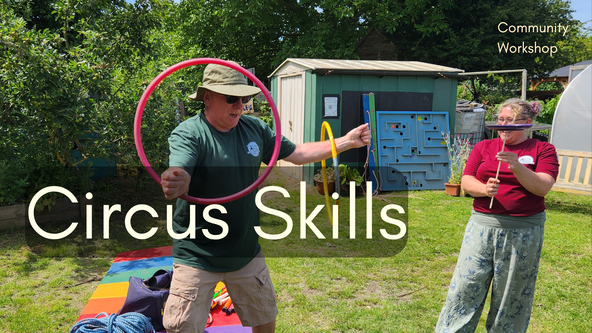 Circus Skills Workshop with Steph - Children aged 5+ years