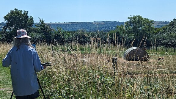 Painting the Farm September 2025 - a 5 day Plein Air Painting Course in Dorset