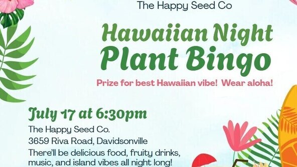 Hawaiian Night - A Plant Bingo Event