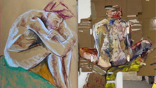 Life Drawing Advanced - Tuesday Evening - (Jan/Feb 23)