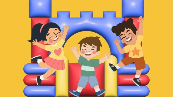 HALF TERM EVENT -   FAMILY Bouncy Castle Fun day (7 and Over)