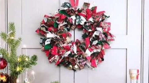 🎄✨ Christmas Rag Wreath Making Workshop ✨🎄