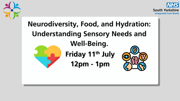 Neurodiversity, Food, and Hydration: Understanding Sensory Needs and Wellbeing.