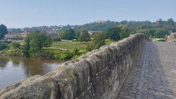 Nature Health Walk from Stirling Old Bridge